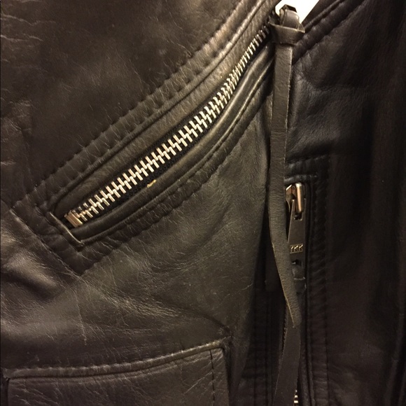 Unique Prime Parts Leather “Born in the U.S.A.” Motorcycle Jacket 42 - Picture 4 of 8